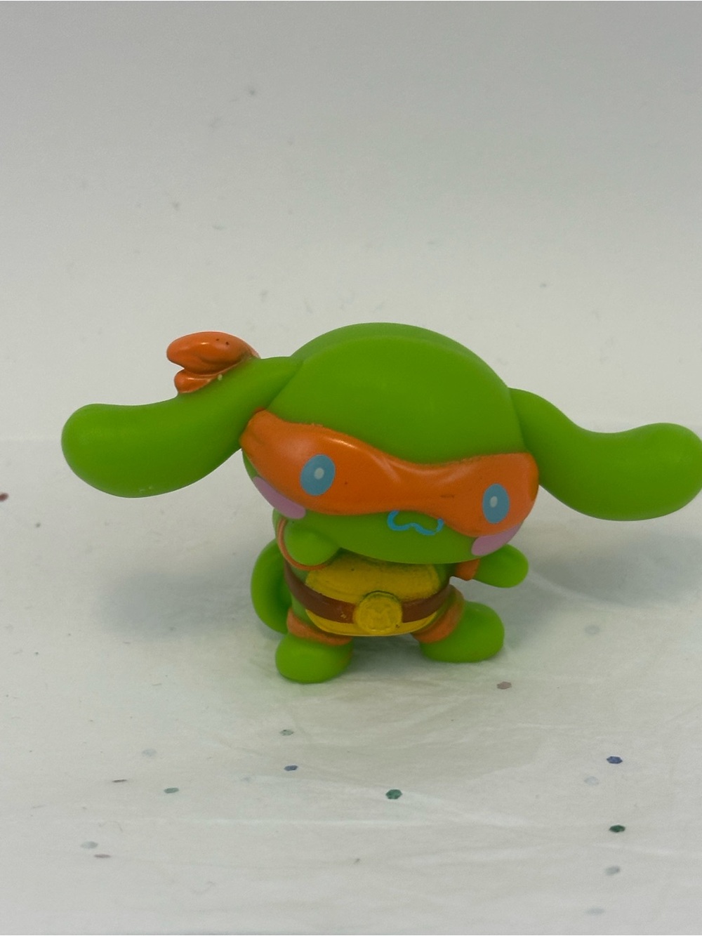 Cinnamoroll x Michelangelo toy Teenage Mutant Ninja Turtles x McDonald’s Collab